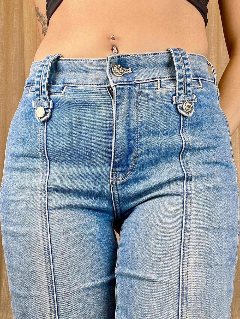 High Rise Bootcut Jeans - Picture 1 of 8